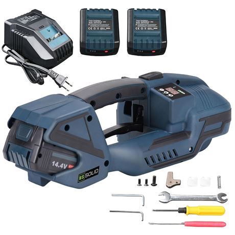 U.S. Solid sertir  lectrique avec LCD, outil pour sangles 1/2 5/8 po