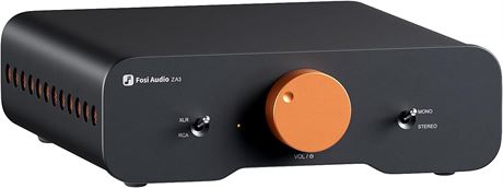 Fosi Audio ZA3 Balanced Stereo Amplifier, Mini HiFi Home Audio Amp 2-Channel