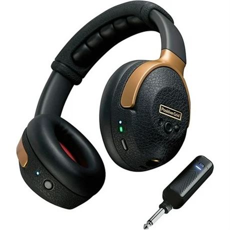 Positive Grid Spark NEO Wireless Smart Guitar Headphones, Black