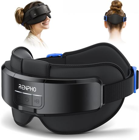 RENPHO Heated Eye and Head Massage Mask