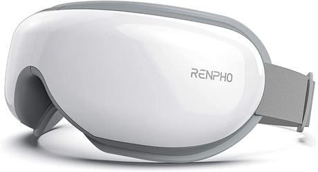RENPHO Eyeris 3 Eye Massager with Heat, Cooling, Voice Control, White