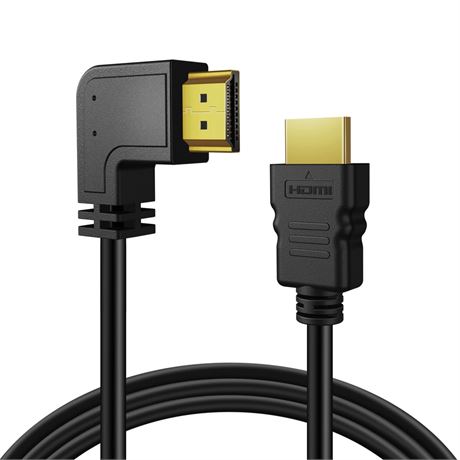 Câble HDMI TNP Coudé 90° 3FT 4K UHD 2.0
