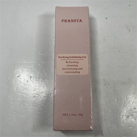 Phansta Purifying Exfoliating Gel, Quarxery Purifying Cream, for Face NIB 1.76oz