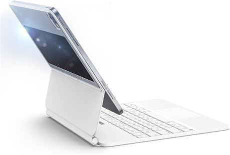 Keyboard Case for iPad Air 11-in (M3/M2) & iPad Pro 11-in (Gen 1-4), White