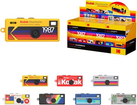 KODAK CHARMERA Keychain Digital Camera Mini Camera 1.6 MP Micro SD Slot