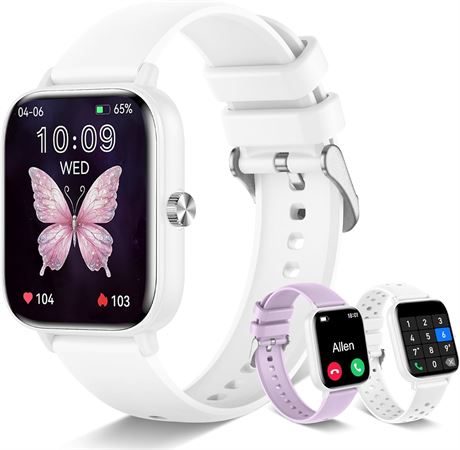Smart Watch for Women, Bluetooth Calls & Messages, 1.83" 120+ Sports