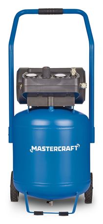 Mastercraft 10-Gallon Oil-Free Portable Air Compressor, 135 PSI