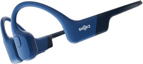 SHOKZ OpenRun Open-Ear Bluetooth Bone Conduction Headphones, Built-in Mic