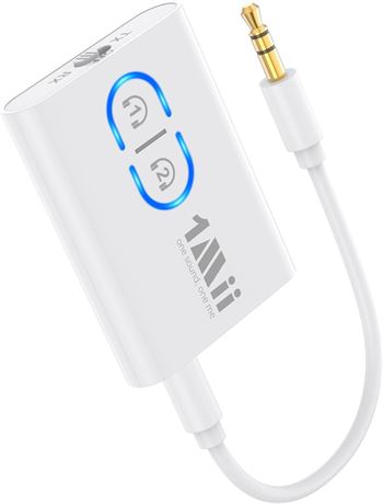 1Mii Bluetooth Transmetteur/R cepteur pour TV et casque, AptX faible latence