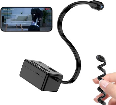 Pefemnio Mini Spy Camera 1080P Hidden WiFi Cam with Motion Detection