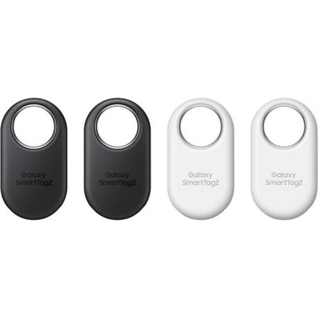 Samsung Galaxy SmartTag2 - Anti-loss Bluetooth Tag for Phone (Pack of 4)