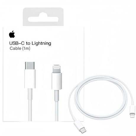 Câble USB-C vers Lightning Apple MFi 1m pour iPhone 14/13/12/11