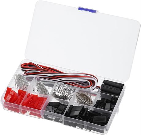 Kit connecteurs prise PATIKIL, câbles mâle/femelle avec fil de démarrage