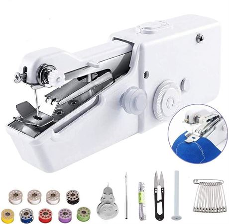 SANGE Mini Sewing Machine, Portable Electric for Kids/Beginners
