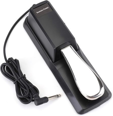 Suwimut Sustain Pedal, Universal Piano Foot Damper for Keyboard