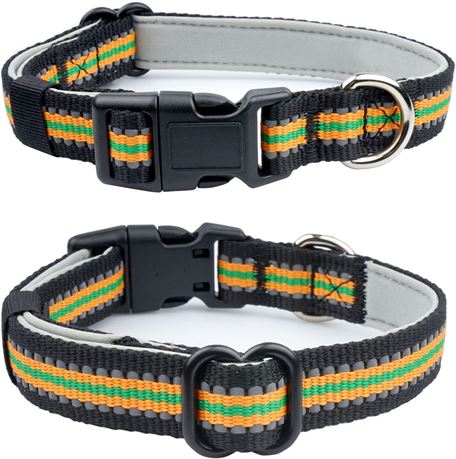 Dog Collar,Reflective Adjustable Collar