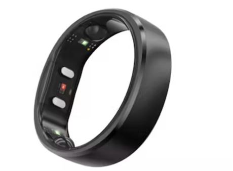 RingConn Gen 2 Air Smart Ring, 10-Day Battery, IP68, Android/iOS, Matte Black