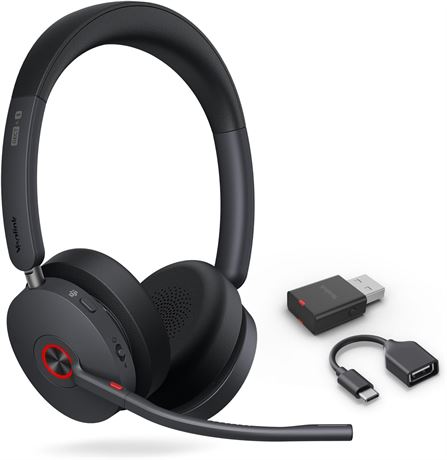 Casque Yealink WH68 ANC DECT Bluetooth Adaptateur 492 ft