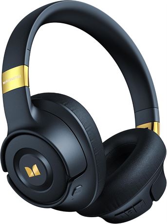 Monster Persona SE ANC Over-Ear Bluetooth Headphones 60H Built-In Mic Blue