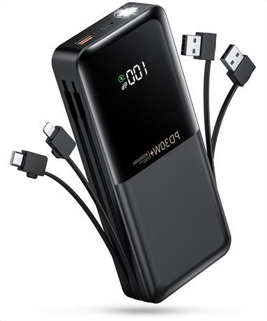 40000mAh Power Bank PD30W Fast Charger K20 Old