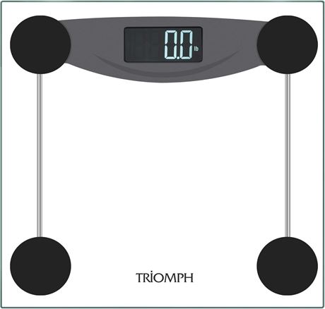 Balance Triomph Numérique Salle de Bain 400 lb Noir