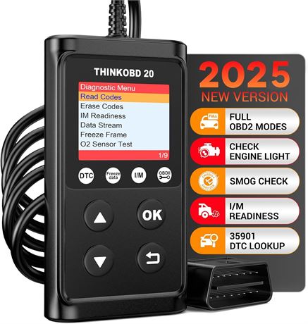 Scanner OBD2 THINKOBD 20 THINKCAR Diagnostic Auto