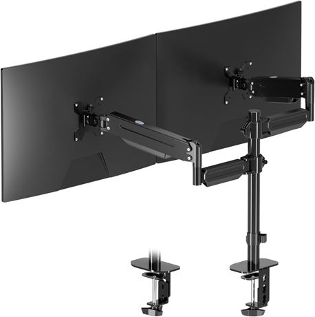 Pholiten Dual Monitor Stand Fully Adjustable 17-34 Inch