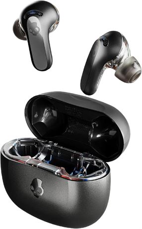 Skullcandy Rail ANC Écouteurs Sans Fil, Annulation Bruit, 38H