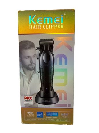 KEMEI KM-2296 Professional Hair Clipper with Charging Base