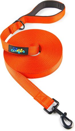 DPOEGTS Laisse Longue Chien Dressage 5-30m Rappel Obéissance Jeu Camping