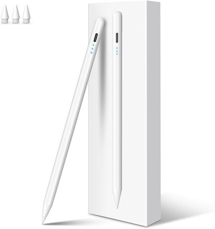 Stylet DIGIROOT iPad 2018-2025 charge rapide 4min rejet de paume