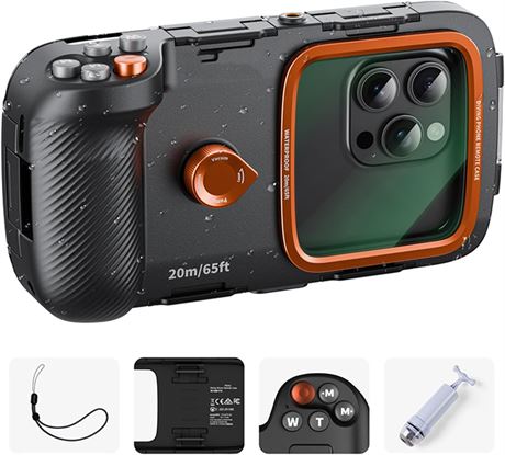 Coque étanche universelle 20 m smartphone jusqu’à 7 pouces