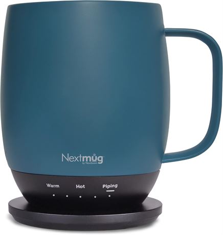 Nextmug - Tasse auto-chauffante, temp rature contr l e(Bleu ardoise,415 mL)