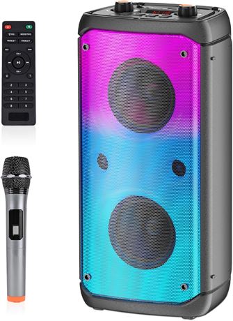 TAMPROAD enceinte Bluetooth 80W TWS portable fête extérieure