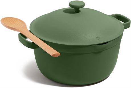 Our Place Perfect Pot 5.5 Qt Nonstick Ceramic Sauce Pan with Lid, Sage