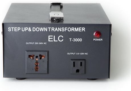 Transformateur ELC T-Series 3000W convertisseur tension 110/220V