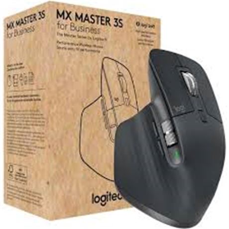 Souris Sans Fil Logitech MX Master 3S 8K DPI Silencieuse Business Graphite