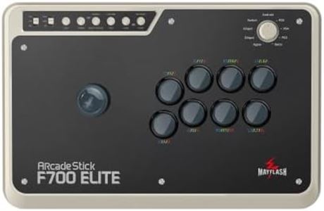 MAYFLASH F700 Elite Arcade Stick with Sanwa Parts, Multi-Platform