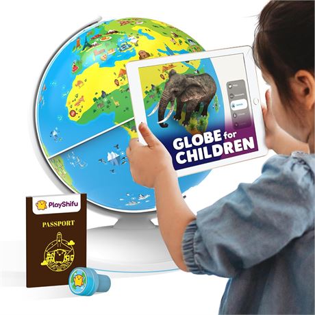 PlayShifu Globe - Orboot Earth: Interactive Kids Globe with 1000+ Facts