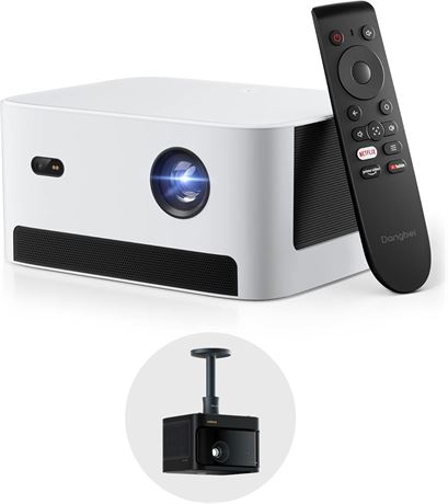 Projecteur Danbei Neo Netflix blanc + support plafond