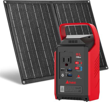 Takki générateur solaire portable 120W avec panneau 21W inclus
