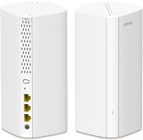 Tenda AX3000 Mesh WiFi 6 Nova MX12 Dual-Band 5000 sq ft 2-Pack