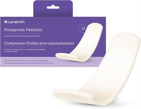 Lansinoh post-partum cooling pads with aloe