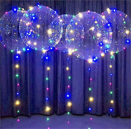 Ballons LED lightsfever Lumineux Transparent x12