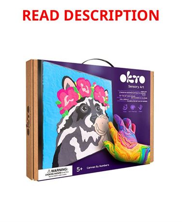 OKTO 3D Flower Beds in Holland Canvas Art Kit – 11.8" x 15.7"