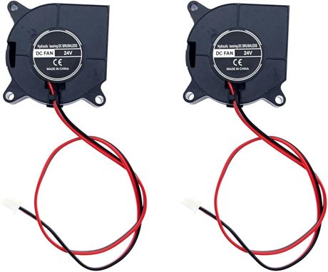 JZK Ventilateur Turbine 4020 24V DC 4cm Lot 2 Imprimante 3D