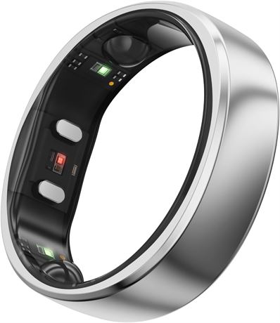 RingConn Gen 2 Smart Ring   Sleep Apnea Monitoring, 12d Battery, Silver 6