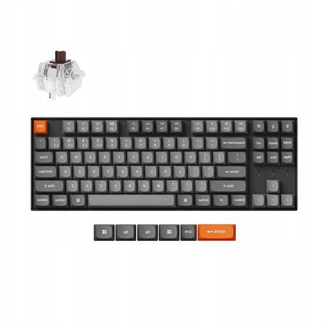 Keychron K8 Max Wireless Mechanical Keyboard White LED