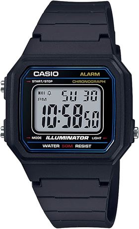 CASIO Men's Classic Watch, Color: Black