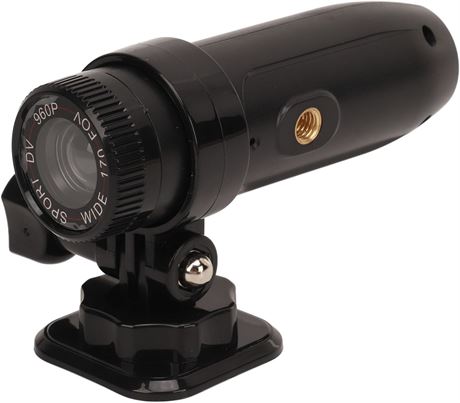 Helmet Camera for Bicycle/Motorbike, 960P Action Cam, 170  Wide, Waterproof